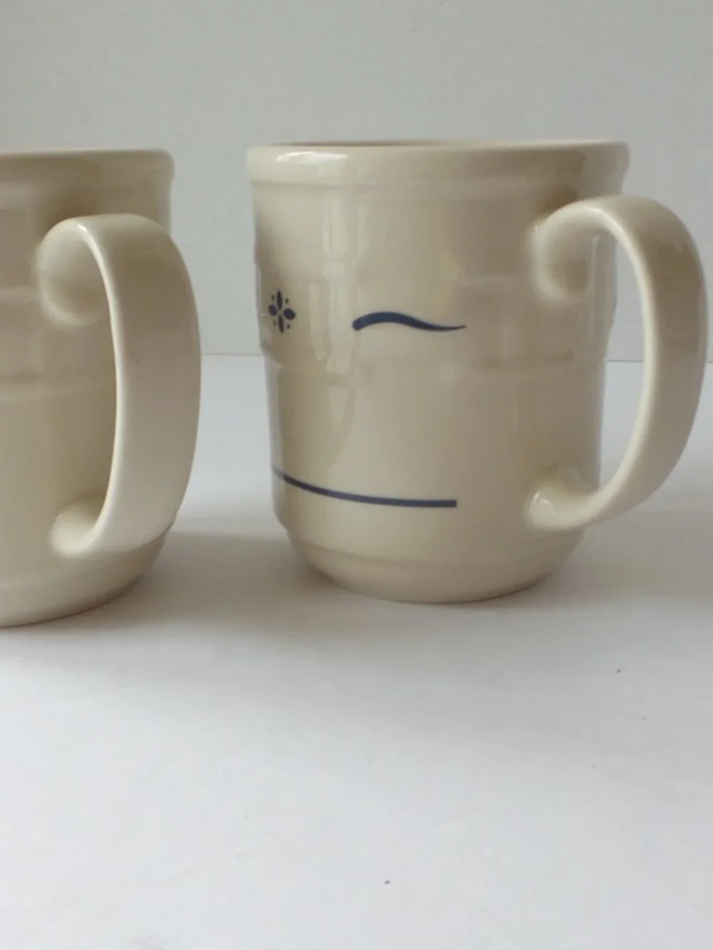 Longaberger set of 2 Coffee Mugs